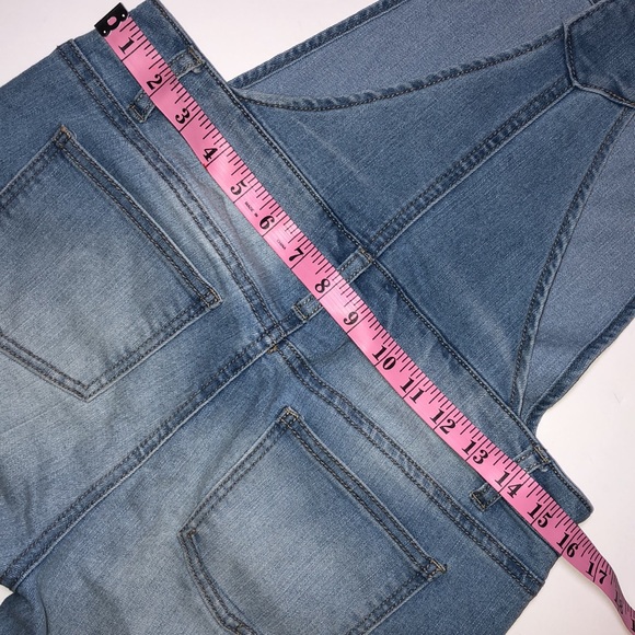 Girl’s Cat & Jack Denim Overall L - Picture 8 of 11